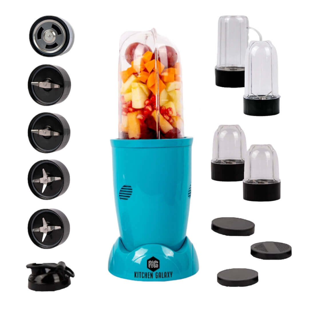 Kitchen Galaxy Bullet Mixer Grinder -  5 Jar Mixer model with 5 Blades |Glossy Series
