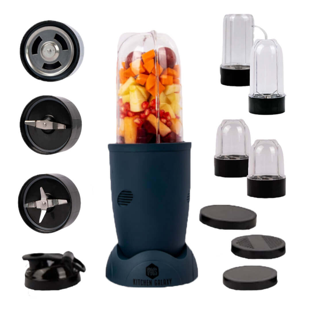 Kitchen Galaxy Bullet Mixer Grinder -  5 Jar Mixer model with 3 Blades |Matte Series