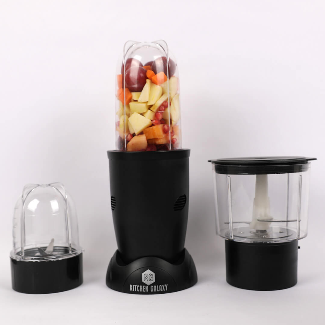 Kitchen Galaxy Bullet Mixer Grinder - 2 Jar Model + Chopper Jar | Matte Series