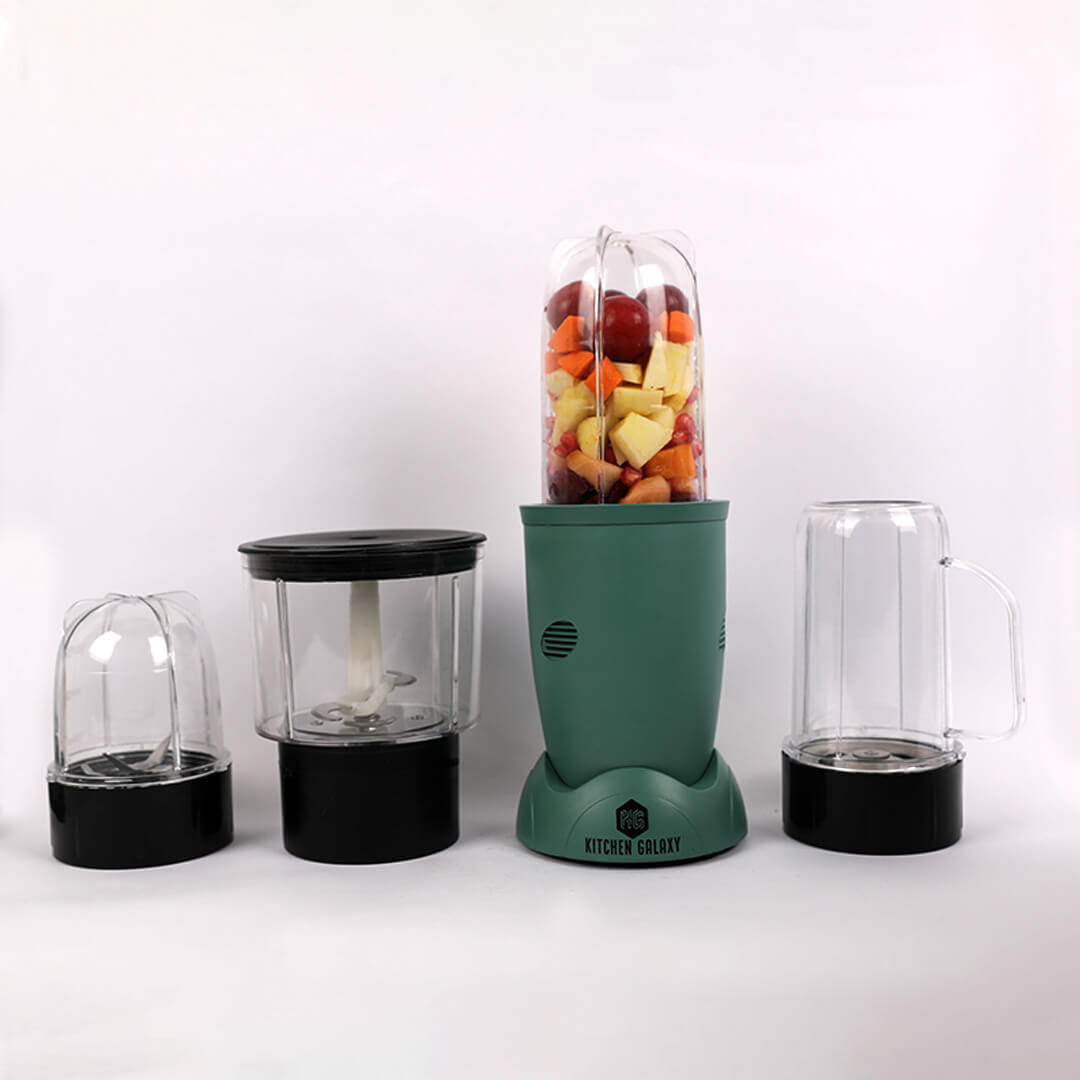 Kitchen Galaxy Bullet Mixer Grinder - 3 Jar Model + Chopper Jar |Matte Series