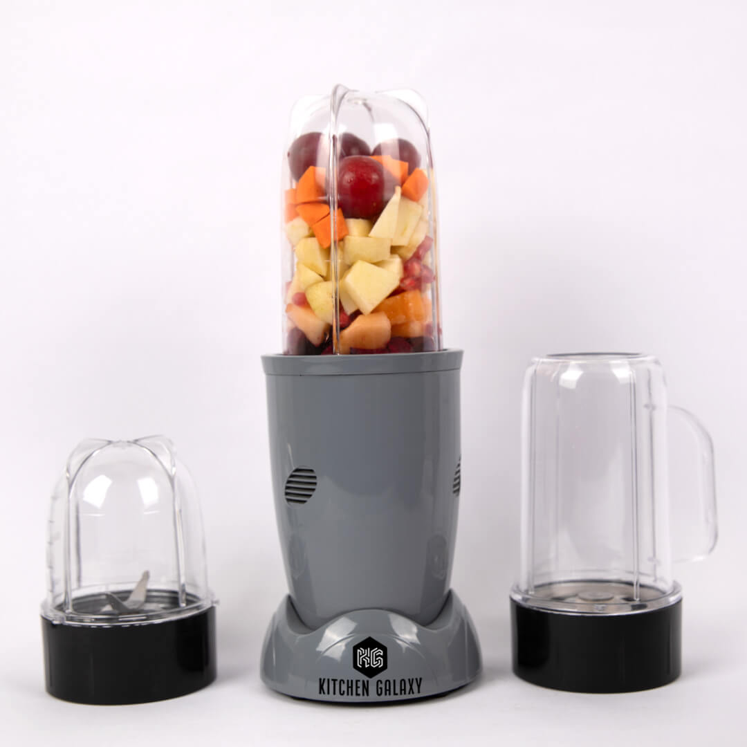 Kitchen Galaxy Bullet Mixer Grinder - 3 Jar Model | Glossy Series