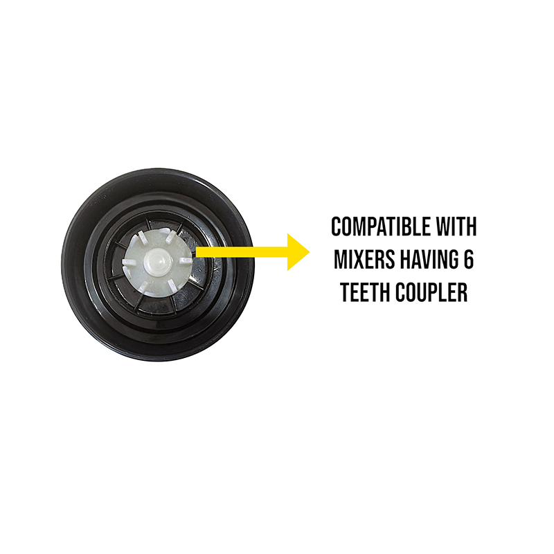 Small Jar and Grinding Blade (Flat Blade) - 300 ml