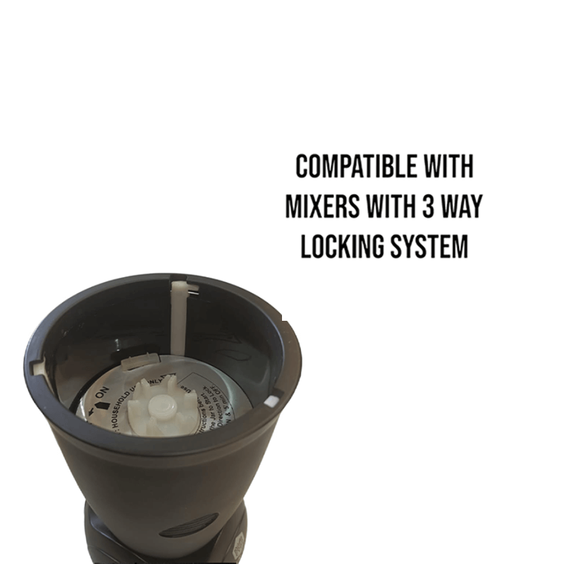 Small Jar and Grinding Blade (Flat Blade) - 300 ml