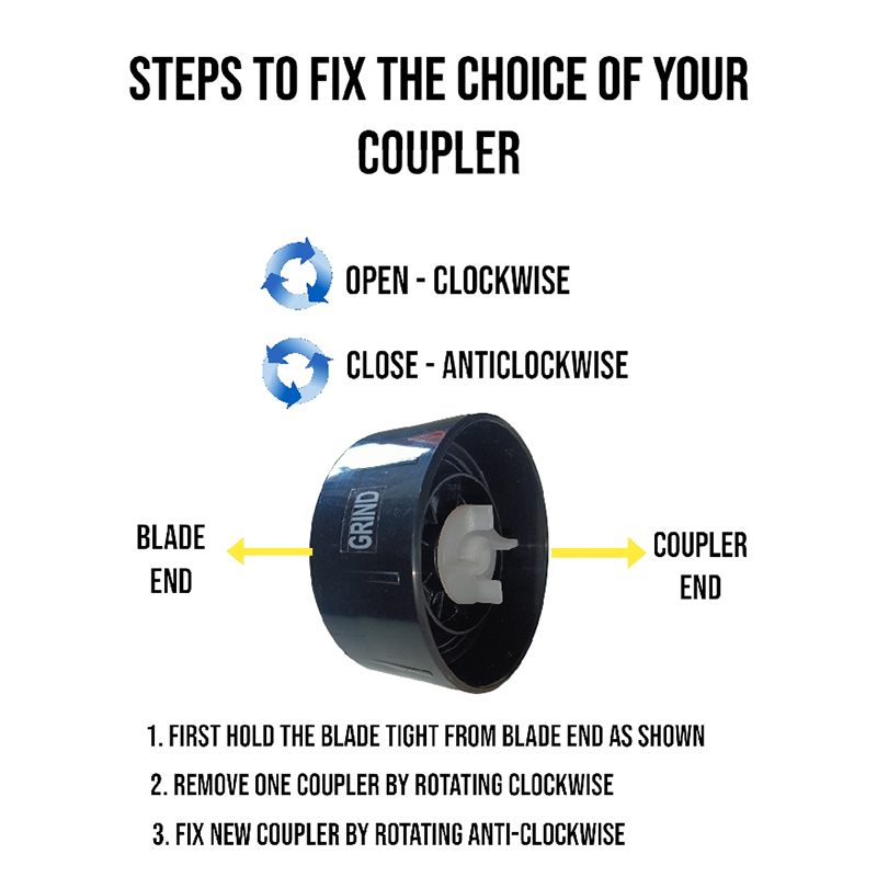 Small Jar and Blending Blade (Cross Blade) - 300 ml